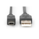 Digitus Connection Cable, 1.8 m | AK-300108-018-S | USB Type A to USB Mini B