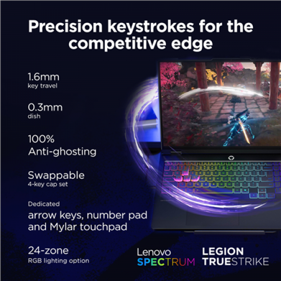 Lenovo Legion Pro 5 16IAX10 | Eclipse Black | 16 