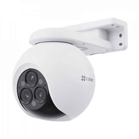 EZVIZ | Smart Home Wi-Fi Camera | CS-H80f | 4 MP+4 MP+4 MP | 2.8-12mm/F1.6 | IP67 | H.265/H.264 | Micro SD, Max. 512 GB
