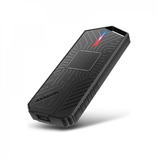 AXAGON USB-C 10Gbps - M.2 NVMe and SATA SSD GAME M.2 box | EEM2-GAM