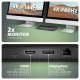 AXAGON USB4 40Gbps DUAL 4K DISPLAY 12in1 Dock | HMC-U4