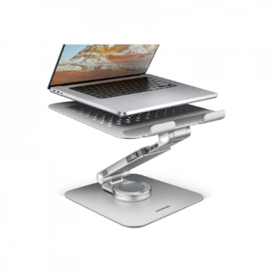 AXAGON Desk Mount | STND-LR stand with 360° rotation for laptops and tablets | Adjustable Height, Angle | 10-17.3 