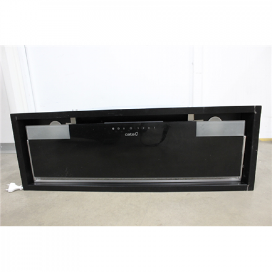 SALE OUT. CATA GC DUAL A 75 XGBK /D Hood, A, 64dB, 710m3/h, width 80cm, 32kWh per year, black glass | SALE OUT. CATA Hood | GC DUAL A 75 XGBK | Canopy | Energy efficiency class A | Width 79.2 cm | 820 m³/h | Touch control | LED | Black glass | NO ORIGINAL