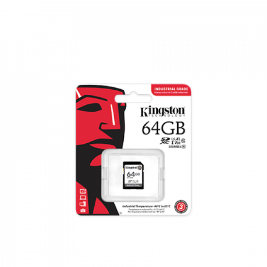 Kingston | Memory Card | SDIT/64GB | 64 GB | SD | Flash memory class Class 10, UHS-I, U3, V30, A1