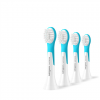 Philips | Toothbrush Heads | HX6034/90 Sonicare For Kids3+ | Heads | For children | Number of brush heads included 4 | White/Blue