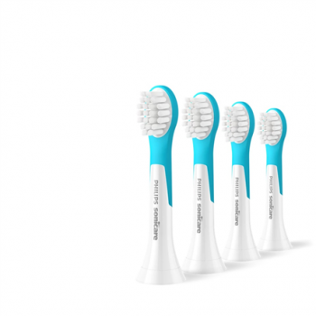 Philips | Toothbrush Heads | HX6034/90 Sonicare For Kids3+ | Heads | For children | Number of brush heads included 4 | White/Blue