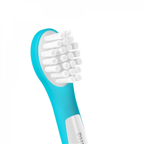 Philips | Toothbrush Heads | HX6034/90 Sonicare For Kids3+ | Heads | For children | Number of brush heads included 4 | White/Blue