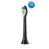 Philips | Replacement brush heads | HX6068/88 Sonicare Optimal White | Heads | For adults | Number of brush heads included 8 | Black