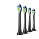 Philips | Replacement brush heads | HX6064/88 Sonicare Optimal White | Heads | For adults | Number of brush heads included 4 | Black