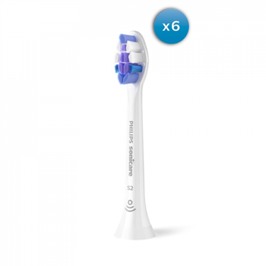 Philips | Replacement brush heads | HX6056/87 Sonicare Sensitive | Heads | For adults | Number of brush heads included 6 | White
