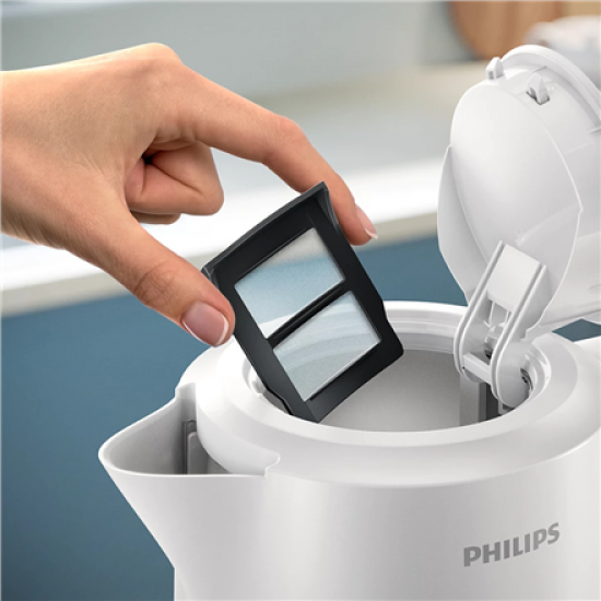 Philips Kettle | HD9411/00 3000 Series | Electric | 2200 W | 1.7 L | Plastic | 360° rotational base | White