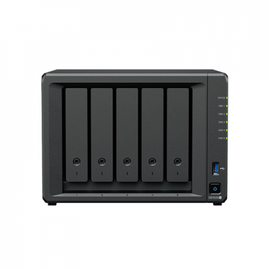 Synology DiskStation | DS1525+ | AMD Ryzen | V1500B | 8 GB | DDR4 | Black