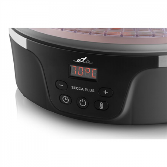 ETA | Food Dryer | Power 380 W | Number of trays 8 | Integrated timer | Black