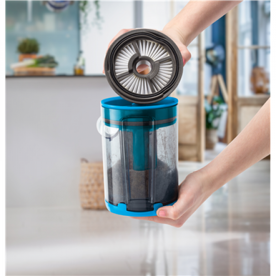 Bissell All-in-one Vacuum and Steam Mop | Vac & Steam | Power 1600 W | Water tank capacity 0.4 L | Titanium/Bossanova Blue