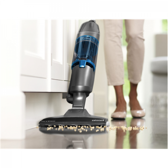 Bissell All-in-one Vacuum and Steam Mop | Vac & Steam | Power 1600 W | Water tank capacity 0.4 L | Titanium/Bossanova Blue