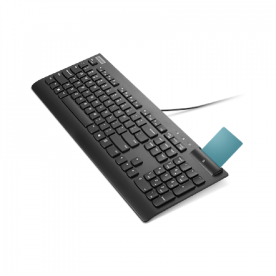 Lenovo Smartcard II | Keyboard | Wired | Estonian | Black | USB-A | Plunger type switch