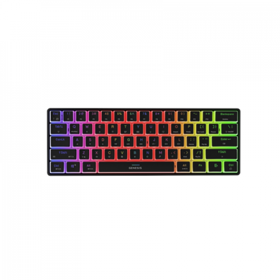 Genesis | THOR 660 G2 | Gaming keyboard | Wireless/Wired | US | Black | 2.4 GHz, Bluetooth, USB | Tactile