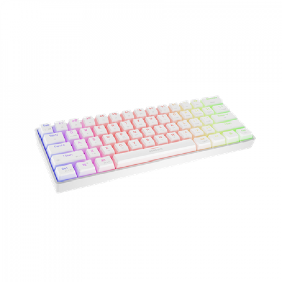 Genesis | THOR 660 G2 | Gaming keyboard | Wireless/Wired | US | White | 2.4 GHz, Bluetooth, USB | Tactile