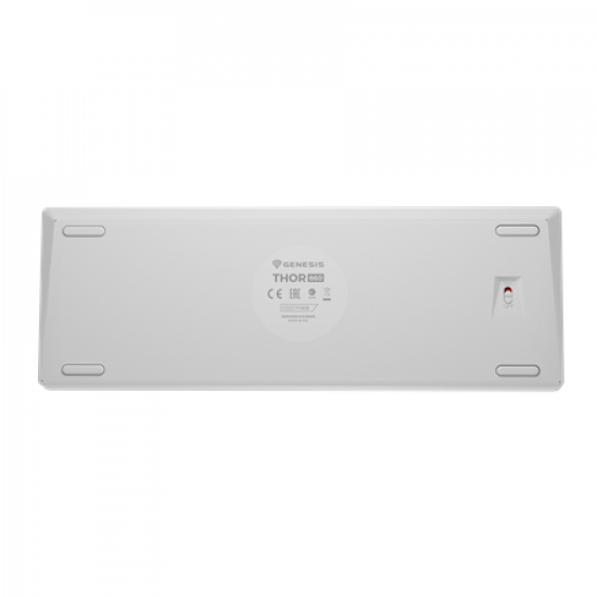 Genesis | THOR 660 G2 | Gaming keyboard | Wireless/Wired | US | White | 2.4 GHz, Bluetooth, USB | Tactile