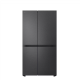 LG Refrigerator | GSBC40PYPE | Energy efficiency class E | Free standing | Side by side | Height 179 cm | No Frost system | Fridge net capacity 423 L | Freezer net capacity 241 L | 36 dB | Black