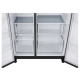 LG Refrigerator | GSBC40PYPE | Energy efficiency class E | Free standing | Side by side | Height 179 cm | No Frost system | Fridge net capacity 423 L | Freezer net capacity 241 L | 36 dB | Black