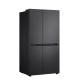 LG Refrigerator | GSBC40PYPE | Energy efficiency class E | Free standing | Side by side | Height 179 cm | No Frost system | Fridge net capacity 423 L | Freezer net capacity 241 L | 36 dB | Black