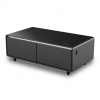 Caso | Lounge-Table with cooling compartments, sound bar and charging option | Sound and Cool | Energy efficiency class F | Free standing | Black