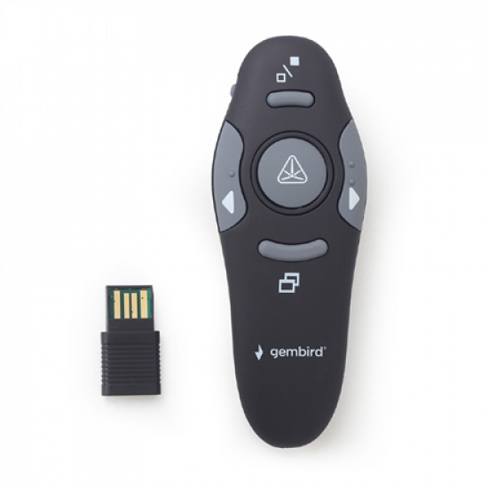 Gembird Wireless presenter with laser pointer | WP-L-11