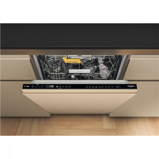 Whirlpool W8I HP42 L | Built-in | Width 60 cm | Number of place settings 14 | Number of programs 10 | Energy efficiency class C | Display | Black