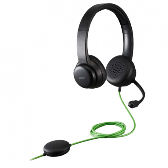 Acer Conference Headset | Built-in microphone | USB Type-A | Black