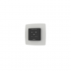 DUCO Humidity Room Sensor with Control RF/Wired, Black
