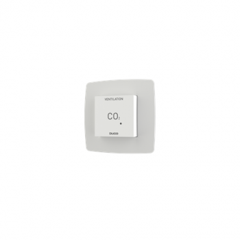 DUCO CO2 Room Sensor without Control RF/Wired, White