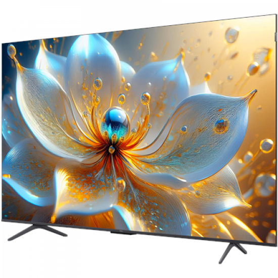 TCL 4K QLED TV | 55T8C | 55 | Smart TV | Google TV | Black