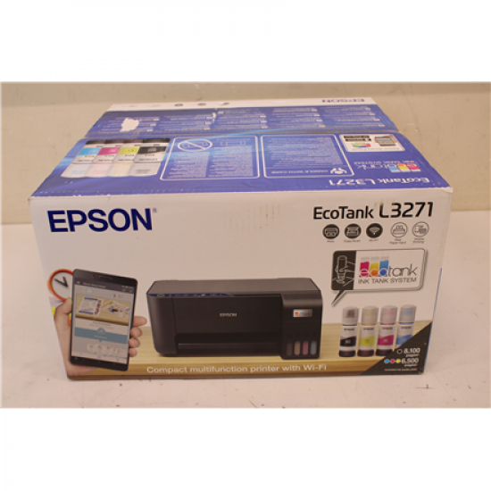 SALE OUT. Epson Multifunctional printers | EcoTank L3271 | Inkjet | Colour | A4 | Wi-Fi | Black | DAMAGED PACKAGING
