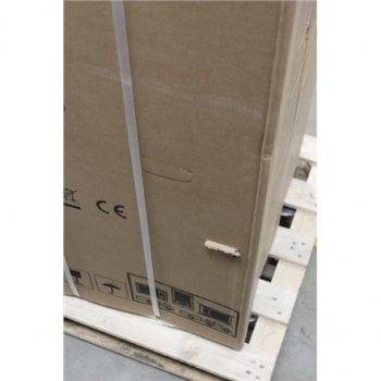 SALE OUT. Gorenje Refrigerator | N619EAXL4 | Energy efficiency class E | Free standing | Combi | Height 186 cm | No Frost system | Fridge net capacity 207 L | Freezer net capacity 97 L | Display | 39 dB | Grey | DAMAGED PACKAGING, DENT ON BACK, DENTED TOP