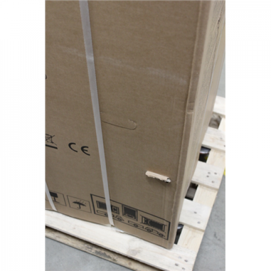 SALE OUT. Gorenje Refrigerator | N619EAXL4 | Energy efficiency class E | Free standing | Combi | Height 186 cm | No Frost system | Fridge net capacity 207 L | Freezer net capacity 97 L | Display | 39 dB | Grey | DAMAGED PACKAGING, DENT ON BACK, DENTED TOP