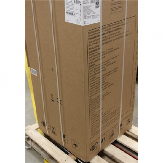 SALE OUT. Gorenje Refrigerator | N619EAXL4 | Energy efficiency class E | Free standing | Combi | Height 186 cm | No Frost system | Fridge net capacity 207 L | Freezer net capacity 97 L | Display | 39 dB | Grey | DAMAGED PACKAGING, DENT ON BACK, DENTED TOP