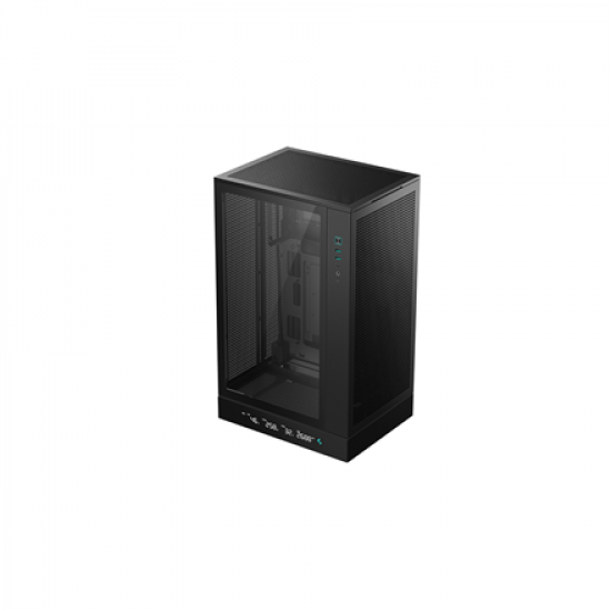 Deepcool CH270 DIGITAL | Black | Mini-Tower | Power supply included No | ATX PS2