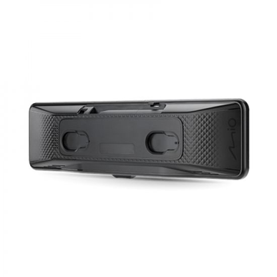 Mio MiVue R860WD, Dash Cam | GPS | Wi-Fi | Front and rear cams synchronized for recording with an unobstructed view; 11.26