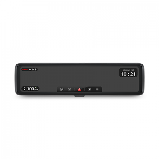 Mio MiVue R860WD, Dash Cam | GPS | Wi-Fi | Front and rear cams synchronized for recording with an unobstructed view; 11.26