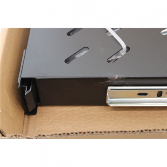 SALE OUT. Digitus Extendible Shelf for 483 mm Cabinets | DN-19 TRAY-2-1000SW | DAMAGED PACKAGING, SCRATCHED, DENT CORNER | Black