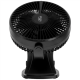 Adler Rechargeable Clip-on Desk Fan | AD 7342 | Table Fan | Black | Diameter 15.5 cm | Number of speeds 3 | Oscillation | 5 W