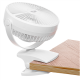 Adler Rechargeable Clip-on Desk Fan | AD 7342 | Table Fan | White | Diameter 15.5 cm | Number of speeds 3 | Oscillation | 5 W
