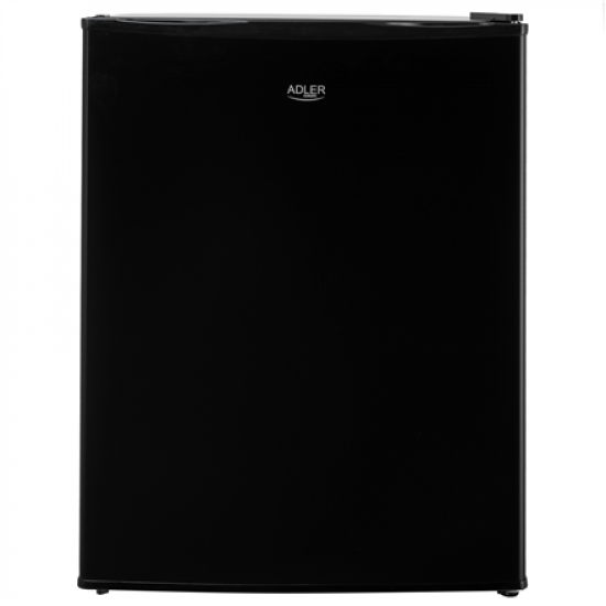 Adler Refrigerator | AD 8097 | Energy efficiency class E | Free standing | Larder | Height 63.2 cm | Fridge net capacity 58 L | 39 dB | Black