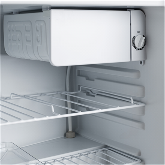 Adler Refrigerator | AD 8097 | Energy efficiency class E | Free standing | Larder | Height 63.2 cm | Fridge net capacity 58 L | 39 dB | Black