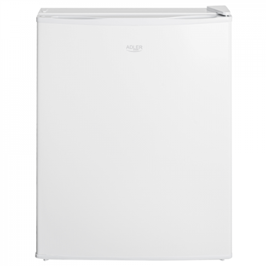 Adler Refrigerator | AD 8097 | Energy efficiency class E | Free standing | Larder | Height 63.2 cm | Fridge net capacity 58 L | 39 dB | White