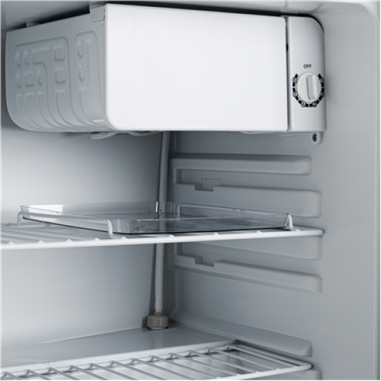 Adler Refrigerator | AD 8097 | Energy efficiency class E | Free standing | Larder | Height 63.2 cm | Fridge net capacity 58 L | 39 dB | White