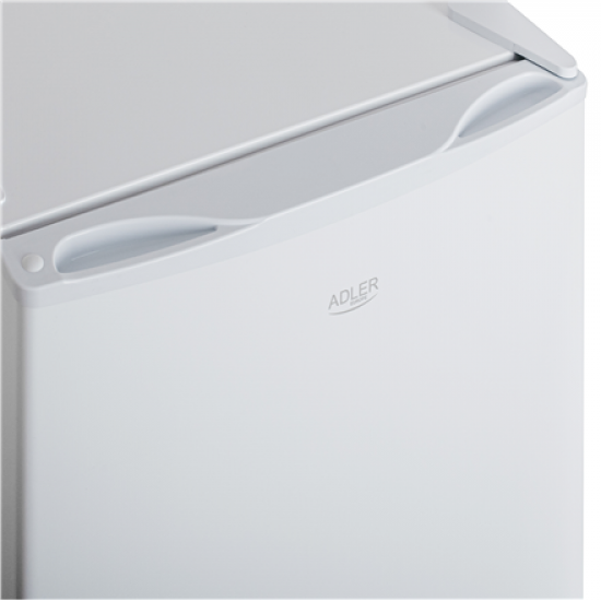 Adler Refrigerator | AD 8097 | Energy efficiency class E | Free standing | Larder | Height 63.2 cm | Fridge net capacity 58 L | 39 dB | White