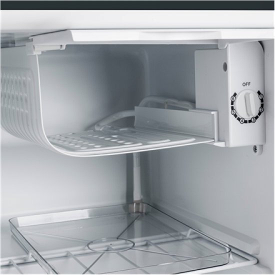 Adler Refrigerator | AD 8096 | Energy efficiency class E | Free standing | Larder | Height 49.5 cm | Fridge net capacity 45 L | 39 dB | Black