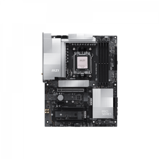 MSI PRO X870E-P WIFI | Processor family AMD | Processor socket AM5 | DDR5 UDIMM | Supported hard disk drive interfaces SATA, M.2 | Number of SATA connectors 4